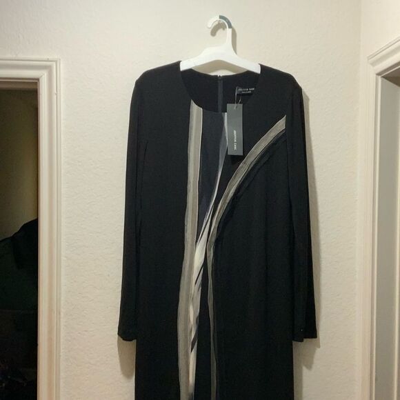 New Joeffer Caoc Canadian Designer Women Black Cocktail Formal Dress size M - Picture 13 of 16